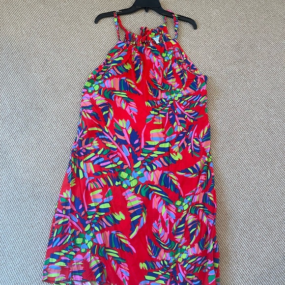 Escapa Living Dresses & Skirts - Escapada Living Red and Blue Floral Dress